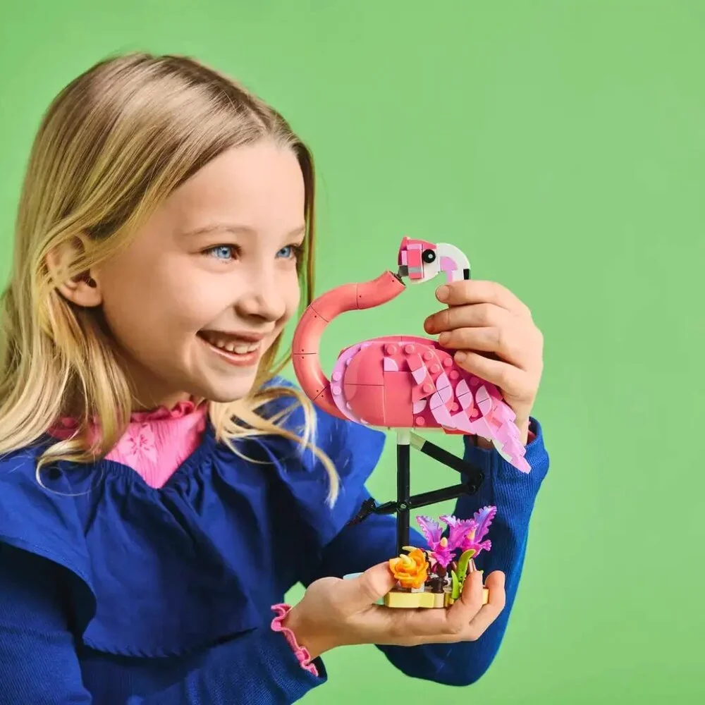 LEGO Creator #31170: 3 in 1 Animals Pink Flamingo Building Set (288 Pcs)